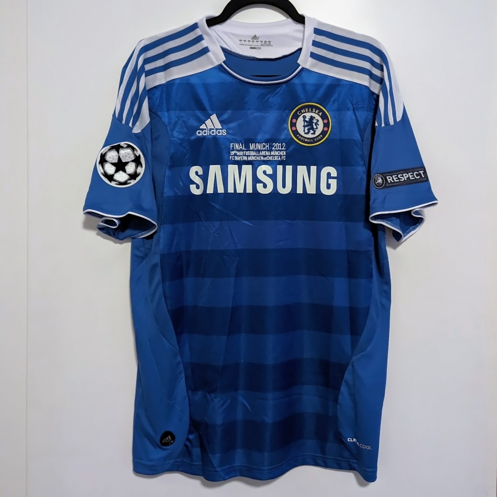 FC Chelsea Didier Drogba Jersey 2012 Champions League Final